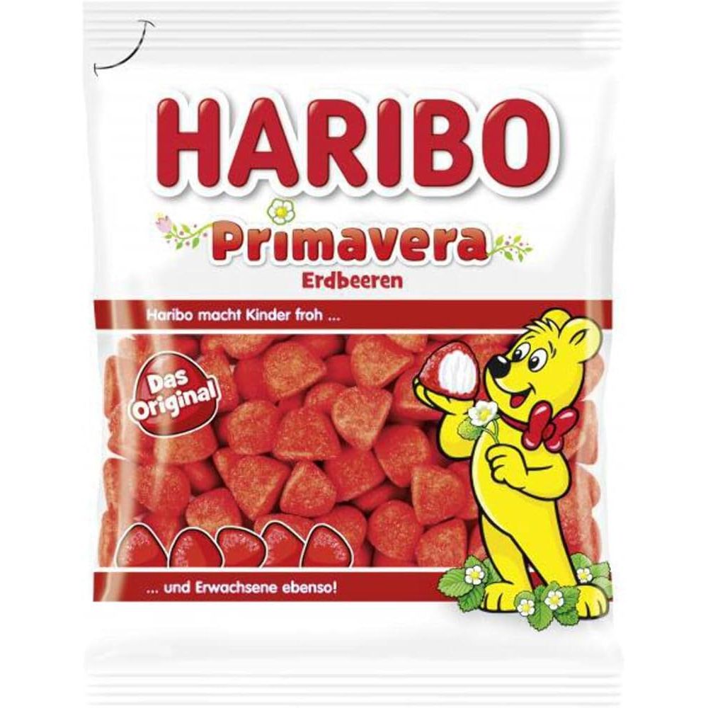 Haribo Primavera Strawberries 175g (Germany)