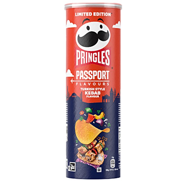 Pringles Passport Turkish Style Kebab 165g (USA)
