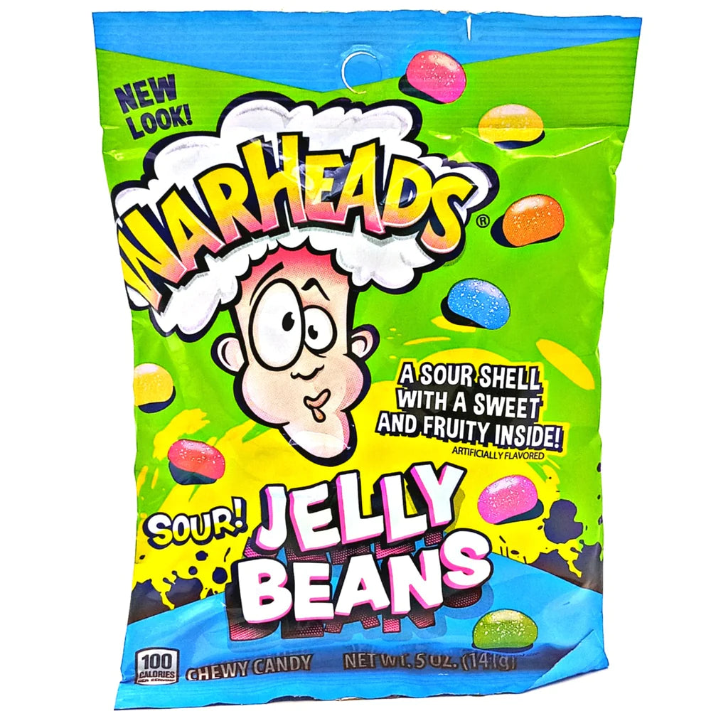 Warheads Sour Jelly Beans 150g (China)